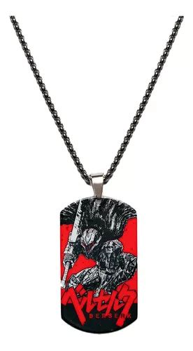 Collar Con Colgante Acero Berserk 1