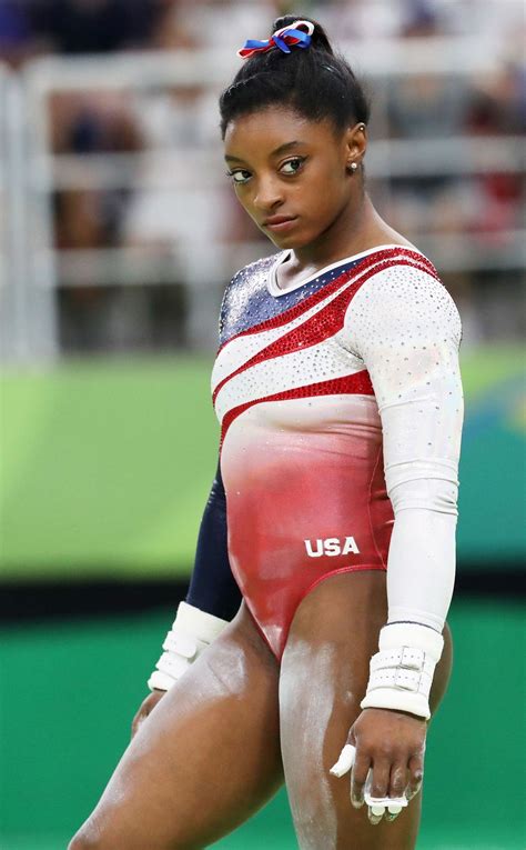 The 13 Fiercest Photos Of Simone Biles All Around Performance Simone Biles Team Usa