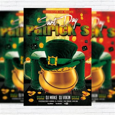 Royal Affair Club A5 Flyer Template Exclsiveflyer Free And