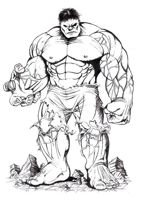 Ausmalbilder Hulk