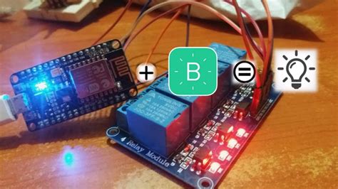 Home Automation Using Node Mcu And Blynk Iot Youtube