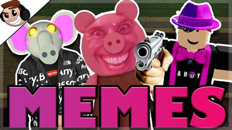 Ultimate Roblox Piggy Meme Compilation Youtube