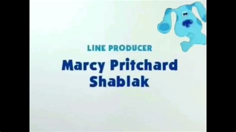 My Blues Clues Credits With 1999 2001 Version 1 Youtube