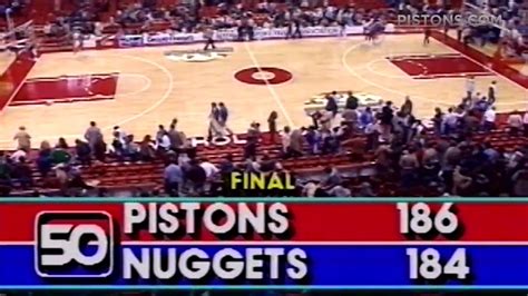 Start by selecting the current quarter of the game you want to generate projections for. Detroit Pistons on Twitter: "On December 13, 1983, we ...
