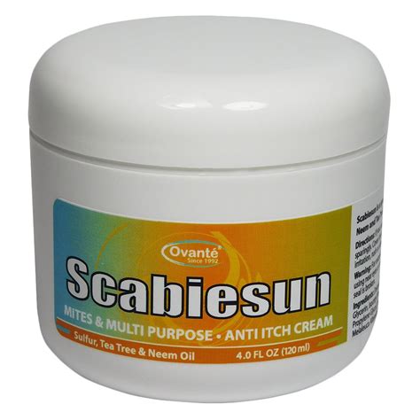 Scabiesun Multipurpose Cream For Skin Itching Rushes Redness