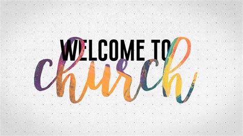 Church Media Set Welcome To Church