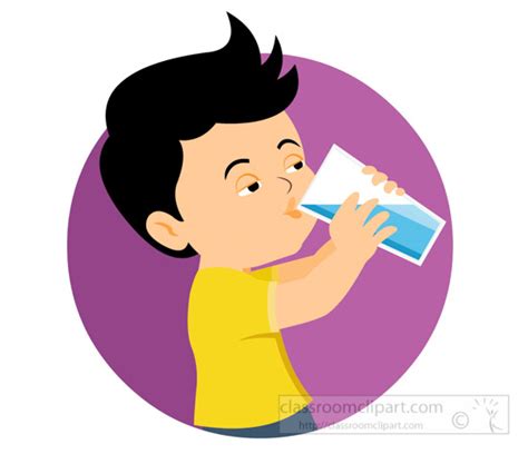 Drink And Beverage Clipart Clipart Photo Image Little Boy Drinking