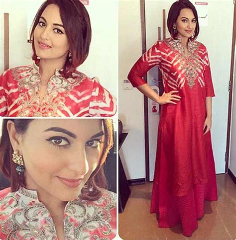 Sonakshi Sinha All Fashionably Creative During Tevar Promotions See Pics Lifestyle News