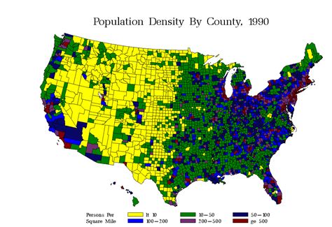 30 Population Density Map Of Usa Online Map Around The World