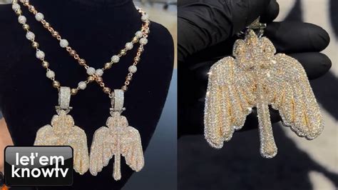 Nav Just Dropped The Bag On Two Crazy Diamond Chains From Eliantte