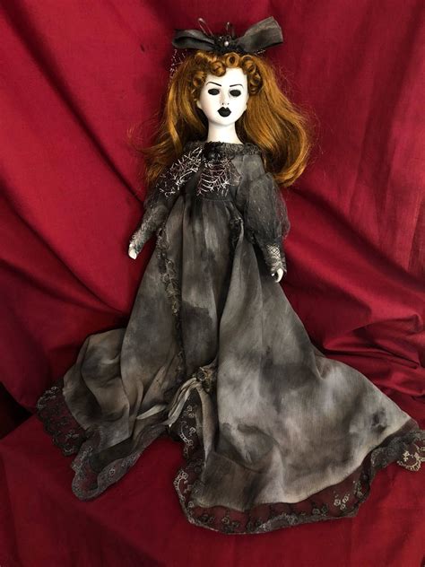 Spider Girl Horror Doll Creepy Doll Ooak Aghipbacid