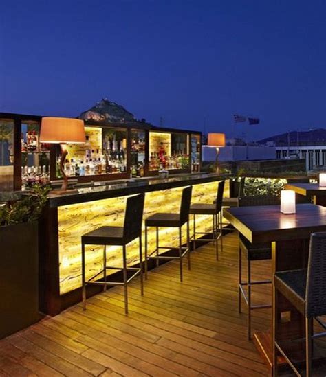 30 Stylish Roof Garden Design Ideas Trendhmdcr Rooftop Bar Design