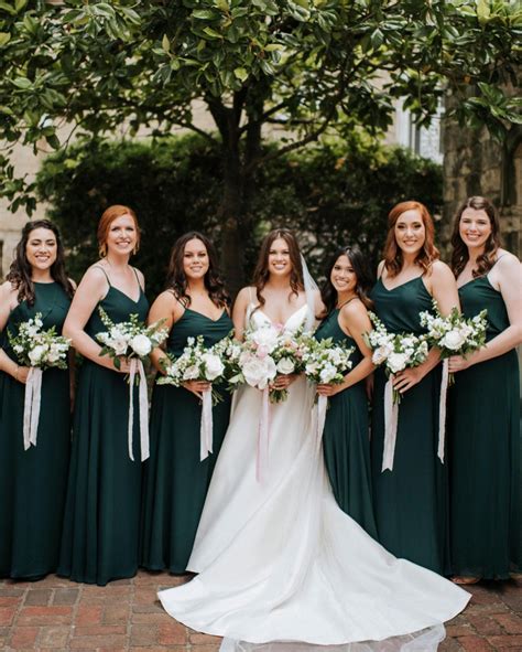 Gwennie Dress Emerald Dark Green Wedding Green Wedding Dresses