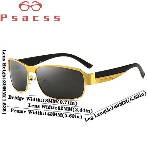 Psacss Polarizedphotochromic Sunglasses For Men