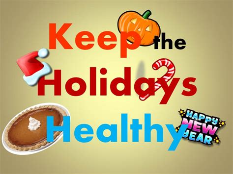 Keep The Holidays Healthy Living Well In The Panhandle