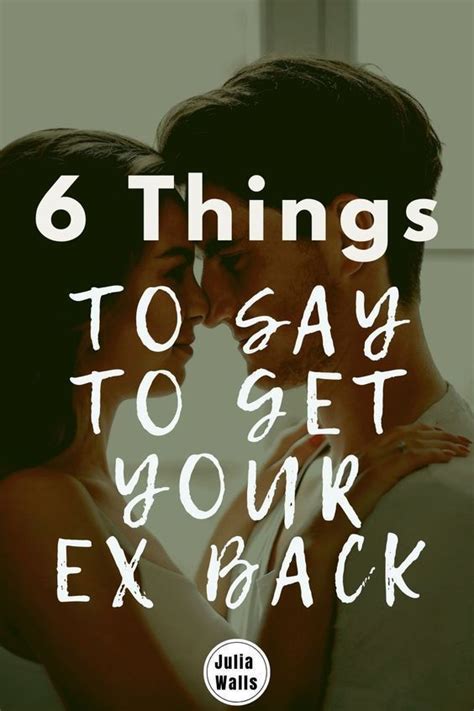 Signs Your Ex Wants You Back How To Get Boyfriend Getting Him Back