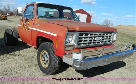 1976 Chevrolet Scottsdale 20 Camper Special Cab And Chassis In Wilson