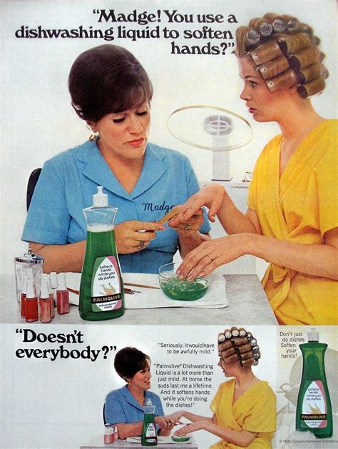Youre Soaking In It Vintage Palmolive Ads Featuring Madge The