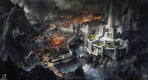 The Art Of Middle Earth Shadow Of War Concept Art World Middle