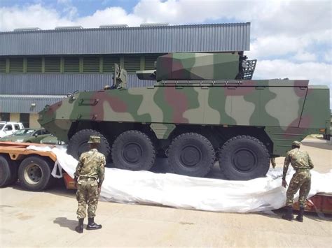 Botswana Receives Additional Mowag Piranha 8×8 Armoured Vehicles