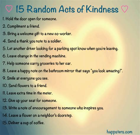 15 Random Acts Of Kindness That Take Less Than 5 Minutes