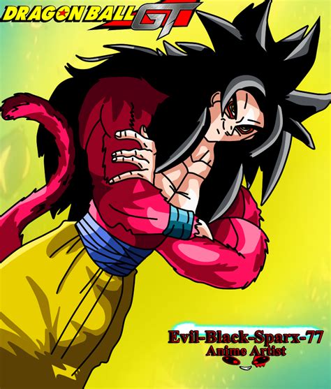 Rise Of A Hero Son Goku Ssj 4 By Evil Black Sparx 77 On Deviantart