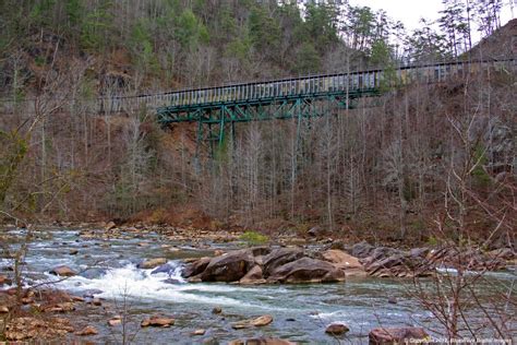 Ocoee River Flume Elevated Section Ocoee River Cleveland Tennessee