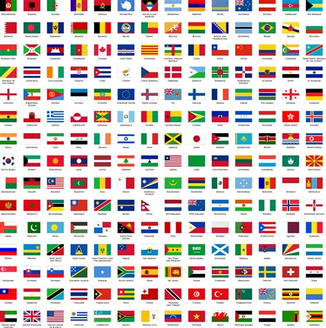 Polish your personal project or design with these world flag transparent png images, make it even more personalized and more attractive. world flags 101 - Map Pictures