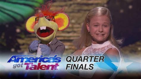 12 Year Old Singing Ventriloquist Amazes Again On Americas Got Talent