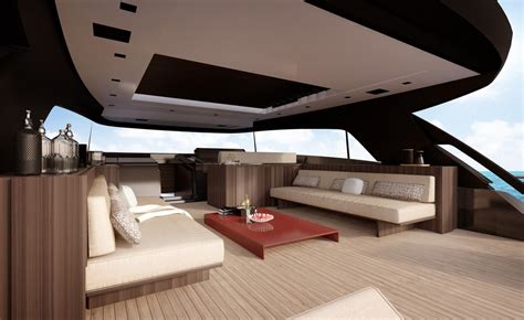 New Piero Lissoni Interior Design Project On Board Of Luxury Yacht