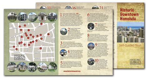 Historic Downtown Honolulu Map Available For Self Guided Tours