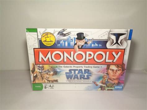 Monopoly Stars Wars The Clone Wars New Board Game Ebay