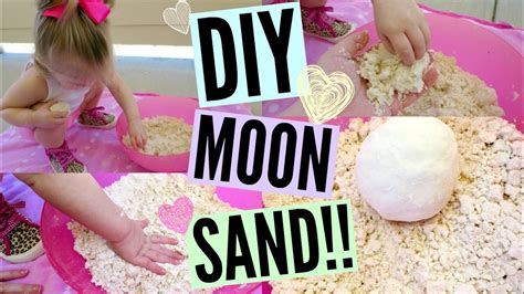 Diy Moon Sand Only 2 Ingredients Vtomb