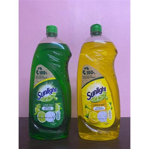 Sunlight Lemonlime 100 Dishwashing Liquid 900ml Shopee Malaysia