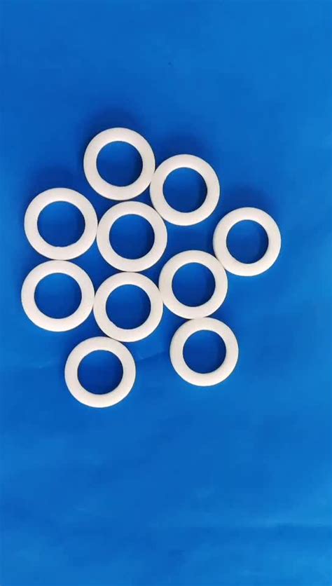 Anti Corrosive Round Flat Plastic Rings Ptfe Washer Seal Gasket Buy