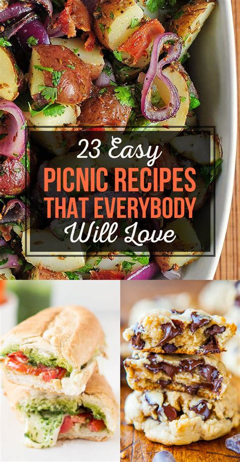 23 Easy Picnic Recipes That Everybody Will Love