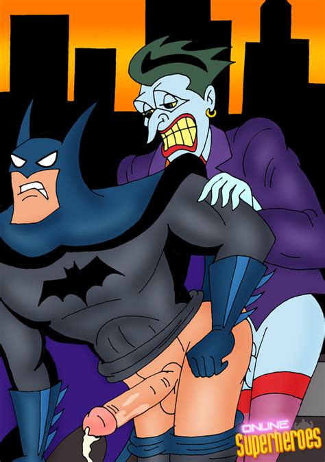 Rule 34 Batman Batman Series Dc Gay Joker Male Male Only Multiple
