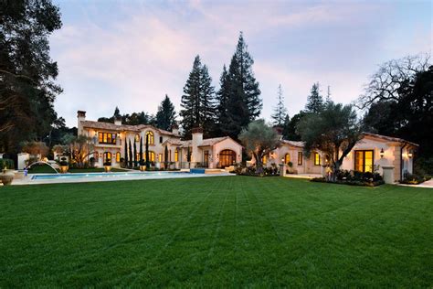 Newly Completed Italian Villa In Atherton Ca Asks 428 Million
