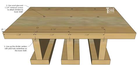 I found a great, simple design from amy over at her tool belt, which i'll link to in the video description, and i just modified it slightly for my needs and to. Custom Drill Storage and Charge Station - Easy - Her Tool ...