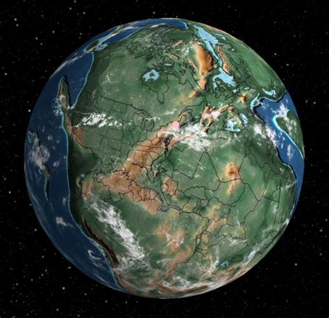 Locate Modern Addresses On Earth 240 Million Years Ago