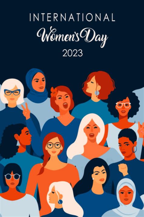 international women s day 2023 international womens day ts for women floral lined journal
