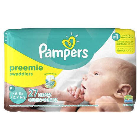 Pampers Swaddlers Newborn Diapers Soft And Absorbent Size 1 27 Ct