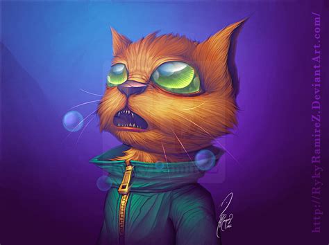 Sad Cat By Rykyramirez On Deviantart