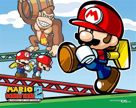 Artworks Mario Vs Donkey Kong 2 La Marche Des Mini