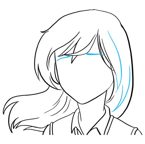How To Draw A Crying Anime Girl