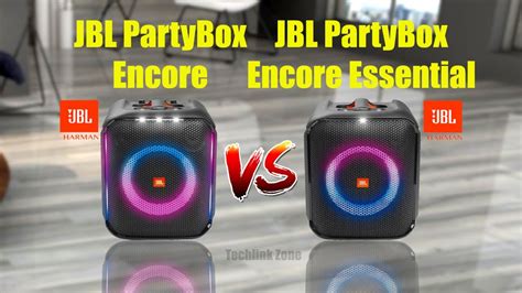 Jbl Partybox Encore Vs Jbl Partybox Encore Essential Comparison Youtube