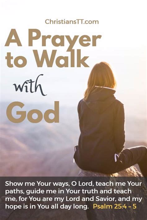 Powerful Morning Prayer To Walk With God