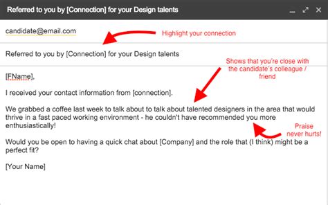 A referral cover letter mentions a mutual connection when applying for a job. How To Mention Reference In Email For Job - Job Retro