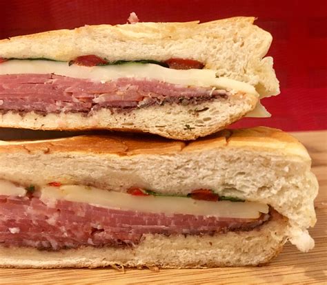 Pressed Italian Sandwich Turano Baking Co