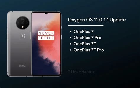 oneplus 7 and 7t series get oxygenos 11 0 1 1 update with bug fixes